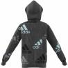 Sudadera con Capucha Unisex Adidas Performance Gris oscuro