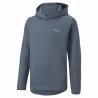 Sudadera con Capucha Unisex Puma Evostripe Youth Azul