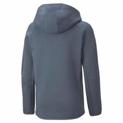 Sudadera con Capucha Unisex Puma Evostripe Youth Azul