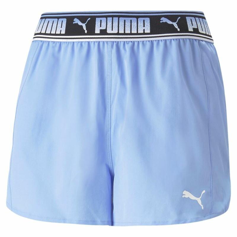 Pantalones Cortos Deportivos para Mujer Puma Strong Azul