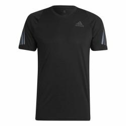 Camiseta de Manga Corta Hombre Adidas Run Icon Negro