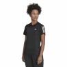 Camiseta de Manga Corta Mujer Adidas Own the Run Negro