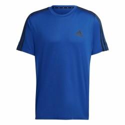 Camiseta de Manga Corta Hombre Adidas Aeroready Designed To Move Azul