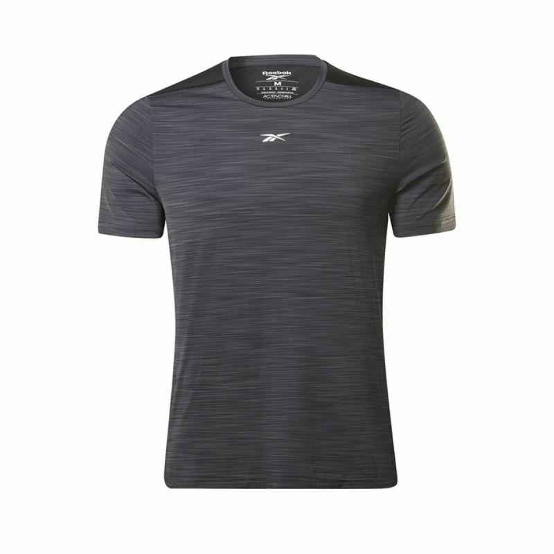 Camiseta de Manga Corta Hombre Reebok tech Style Activchill Move Negro