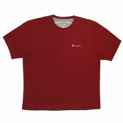 Camiseta de Manga Corta Hombre Champion Rojo