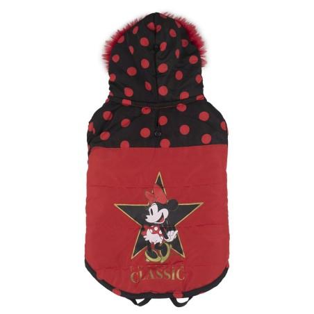 Abrigo para Perro Minnie Mouse Negro Rojo M