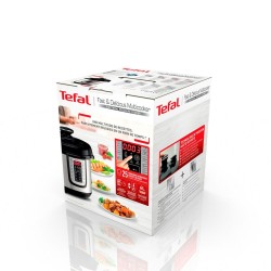 Robot de Cocina Tefal CY505E10 Negro Negro/Plateado 1100 W 50 W 6 L