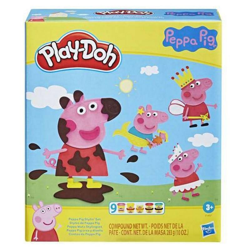 Juego de Plastilina Play-Doh Hasbro Peppa Pig Stylin Set