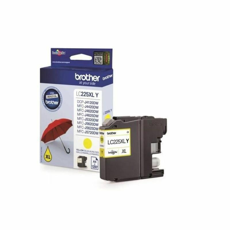 Cartucho de Tinta Original Brother LC-225XLY Amarillo