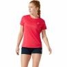 Camiseta de Manga Corta Mujer Asics  Core