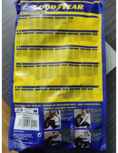 Cadenas de Nieve de Coche Goodyear ULTRA GRIP (XL)