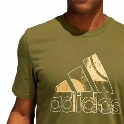 Camiseta de Manga Corta Hombre Adidas Art Bos Graphic Oliva