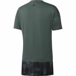 Camiseta de Manga Corta Hombre Reebok Essentials  Verde