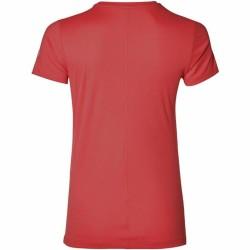 Camiseta de Manga Corta Mujer Asics SS Graphic Rojo