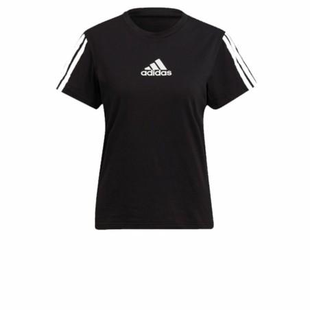 Camiseta de Manga Corta Mujer Adidas TC Negro