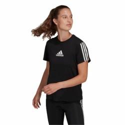 Camiseta de Manga Corta Mujer Adidas TC Negro