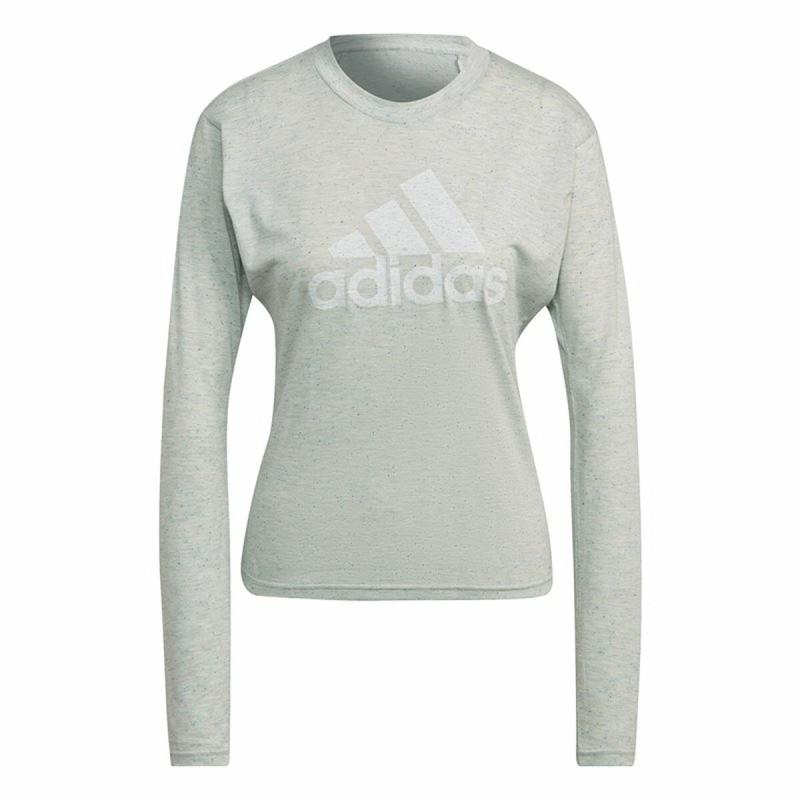 Camiseta de Manga Larga Mujer Adidas Future Icons Beige