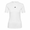 Camiseta de Manga Corta Mujer Adidas Techfit Training Blanco