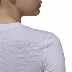 Camiseta de Manga Corta Mujer Adidas Techfit Training Blanco