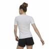 Camiseta de Manga Corta Mujer Adidas Techfit Training Blanco