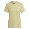 Camiseta de Manga Corta Mujer Adidas Own Cooler Amarillo