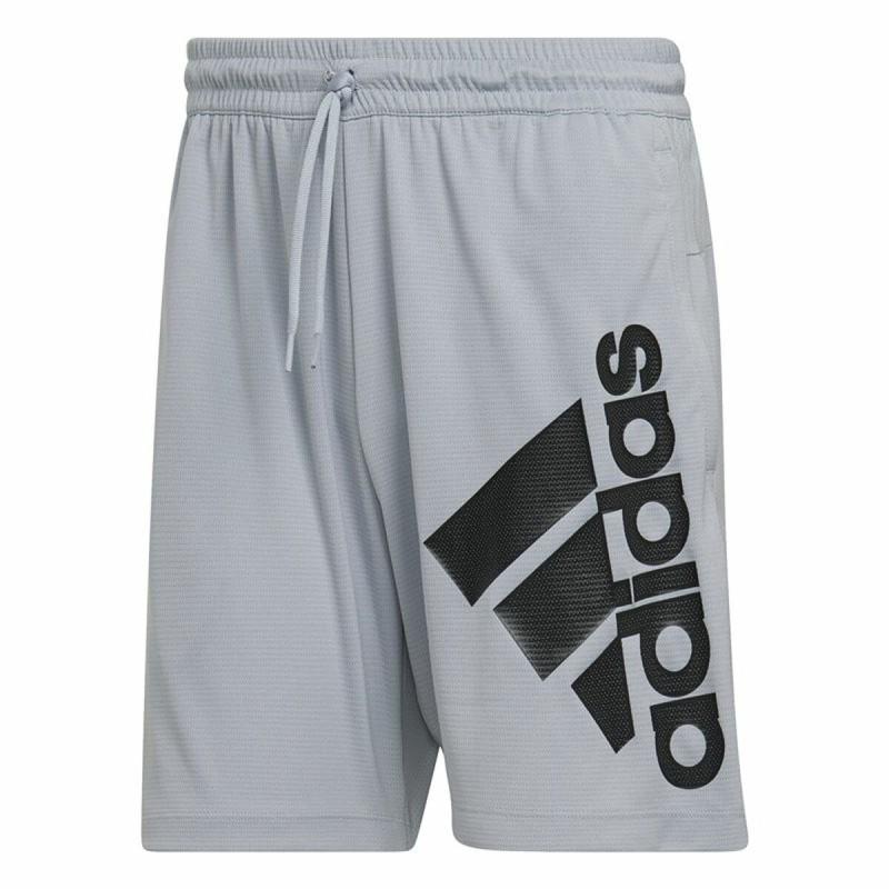 Pantalones Cortos Deportivos para Hombre Adidas Big Badge Of Sport Gris 9"