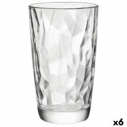 Vaso Bormioli Rocco Diamond Transparente Vidrio 470 ml 6 Unidades (Pack 6x)