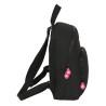 Mochila Casual Kappa Black and pink Negro 13 L