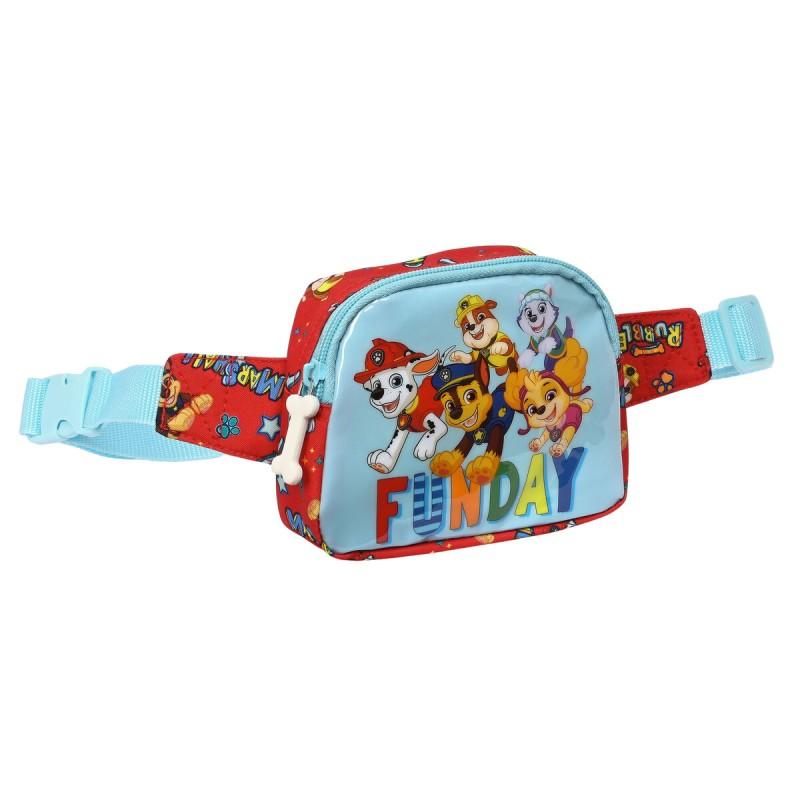 Riñonera The Paw Patrol Funday 14 x 11 x 4 cm Rojo Azul claro