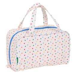 Neceser Escolar Benetton Topitos (31 x 14 x 19 cm)