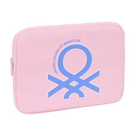 Funda para Portátil Benetton Pink Rosa (31 x 23 x 2 cm)