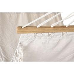 Hamaca DKD Home Decor Blanco Roble Flecos (280 x 100 x 5 cm)