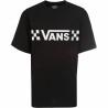 Camiseta de Manga Corta Infantil Vans Drop V Che-B Negro