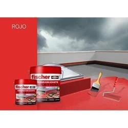 Impermeabilizante Fischer Ms Rojo 750 ml