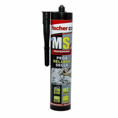 Sellador/Adhesivo Fischer Ms Gris 290 ml