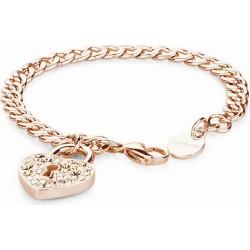 Pulsera Mujer Brosway Private Rosa Dorado