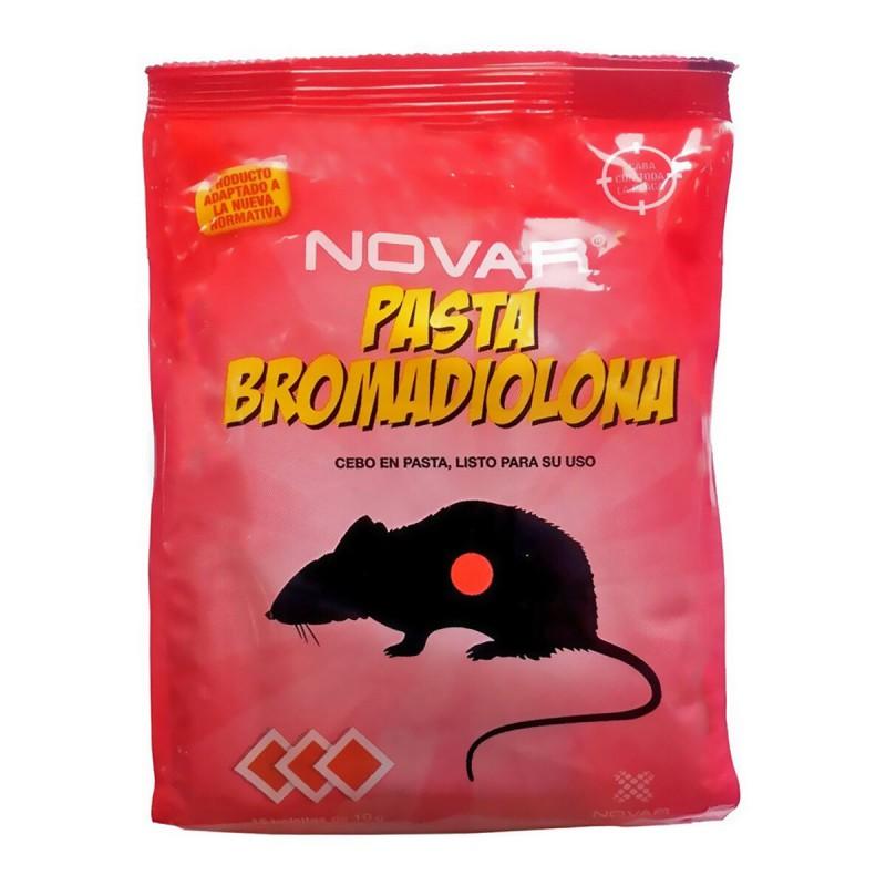 Raticida Novar 10 Piezas Cebo 150 g