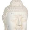 Figura Decorativa Crema Buda Oriental 19 x 18,5 x 32,5 cm