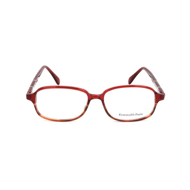 Montura de Gafas Unisex Ermenegildo Zegna VZ3501-06DR Rojo Ø 52 mm