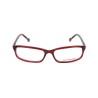 Montura de Gafas Unisex Ermenegildo Zegna VZ3538-0954 Rojo ø 56 mm