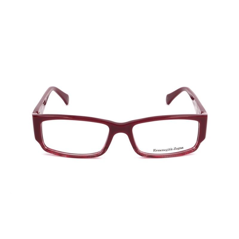 Montura de Gafas Unisex Ermenegildo Zegna VZ3535-09M8 Rojo Ø 53 mm