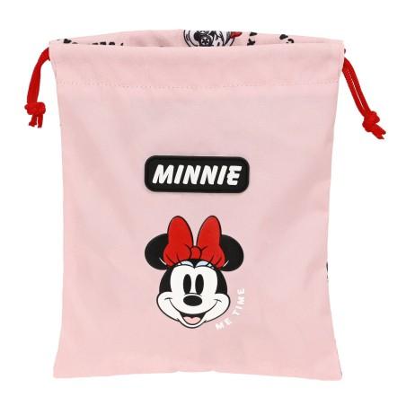 Bolsito de Merienda Minnie Mouse Me time Rosa