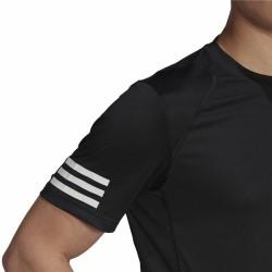 Camiseta de Manga Corta Hombre Adidas Club Tennis 3 Stripes Negro