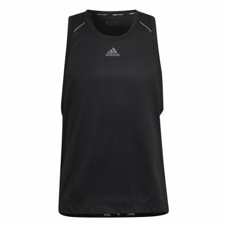 Camiseta para Hombre sin Mangas Adidas HIIT Spin Training Negro