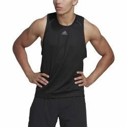 Camiseta para Hombre sin Mangas Adidas HIIT Spin Training Negro