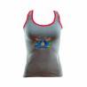 Camiseta de Tirantes Mujer Rox Butterfly Gris oscuro