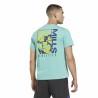 Camiseta de Manga Corta Hombre Reebok Graphic Les Mills® Aguamarina