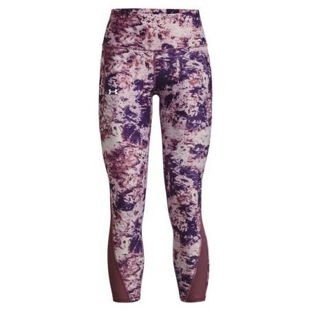 Mallas Deportivas de Mujer Under Armour HeatGear W Violeta Azul