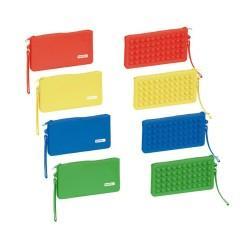 Estuche Escolar Safta Pop It Plano Multicolor Set (12 Piezas)