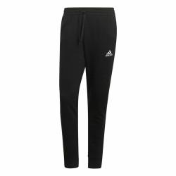 Pantalón Largo Deportivo Adidas Regular Fit Tapered Cuff Negro Hombre